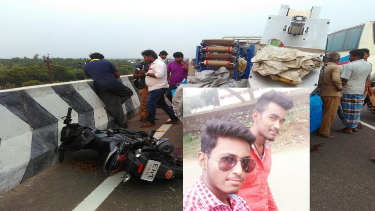 parents died after son died in road accident in avinashi à®à¯à®à®¾à®© à®ªà® à®®à¯à®à®¿à®µà¯
