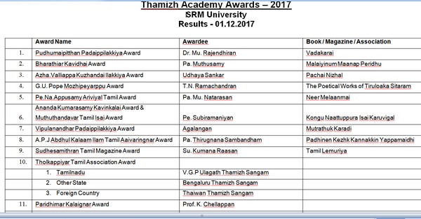 srm tamil academy