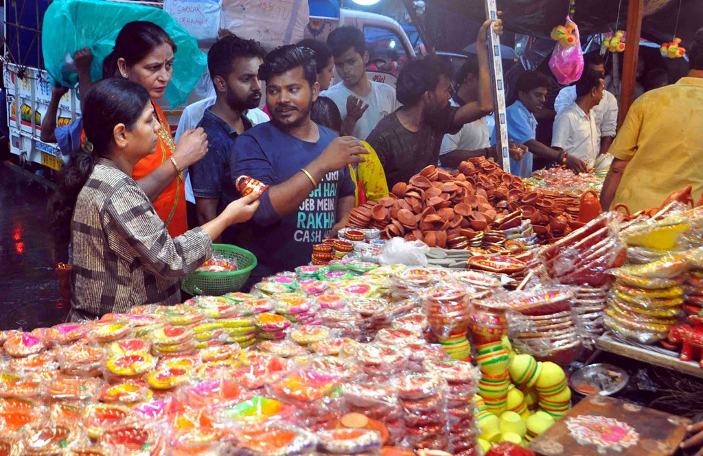 Image result for Diwali shopping