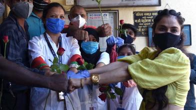International Nurses day: निकिता रावल ने किया नर्सों का सम्मान