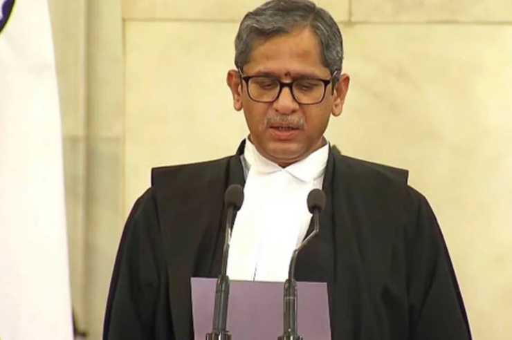 Justice NV Ramana swears in as Supreme Court CJI